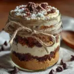 easy homemade cookie mix in a jar - featured image