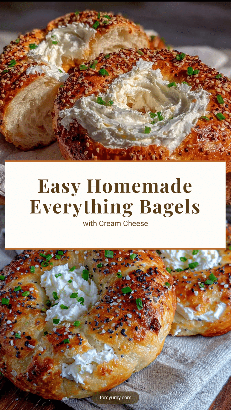 everything bagels with cream cheese recipe