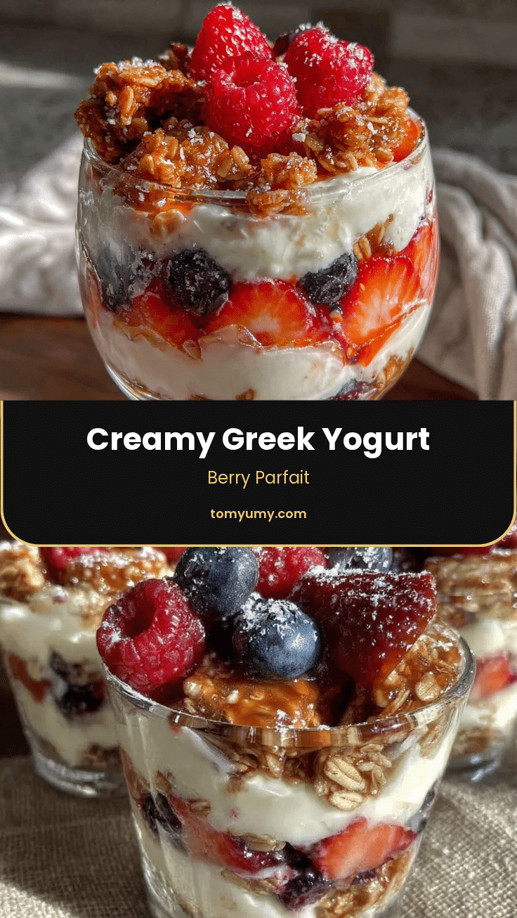 fresh greek yogurt berry parfait recipe
