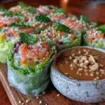 fresh Vietnamese summer rolls - featured image