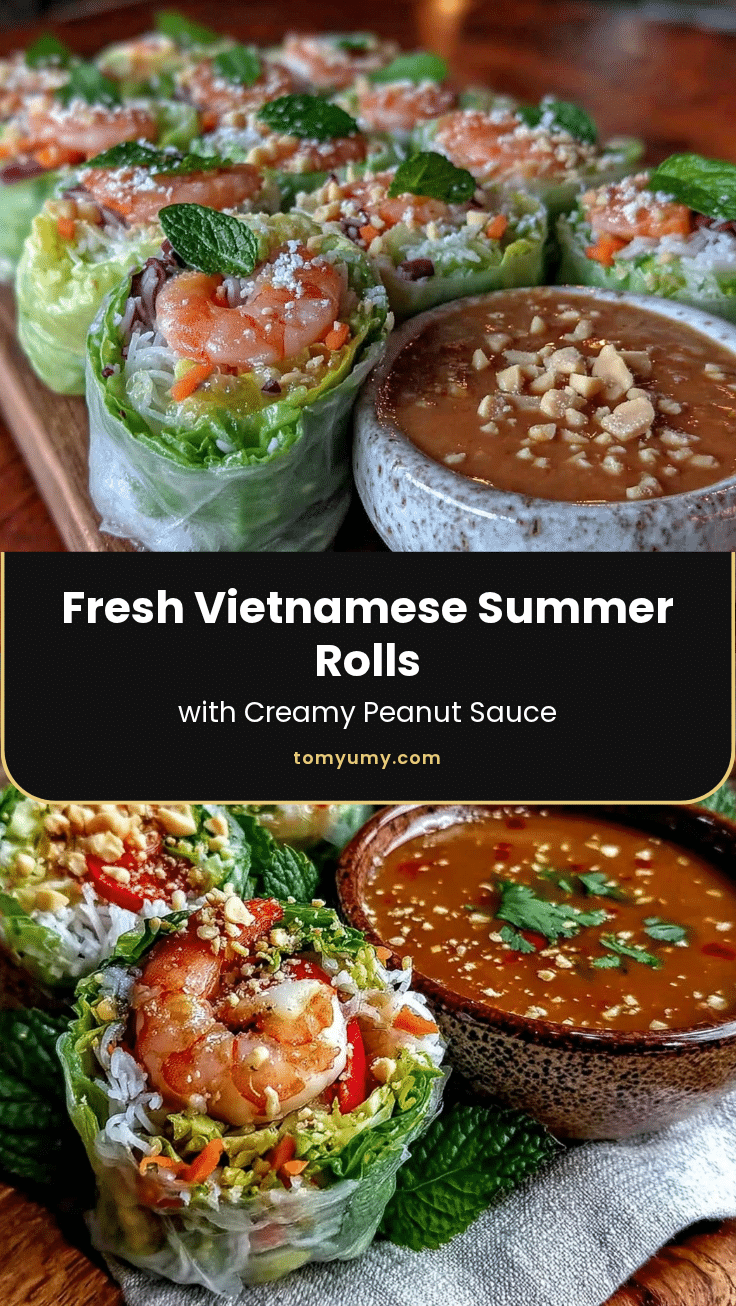 fresh Vietnamese summer rolls recipe