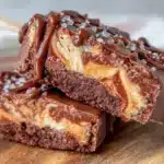 fudge popsicles with peanut butter swirl - featured image