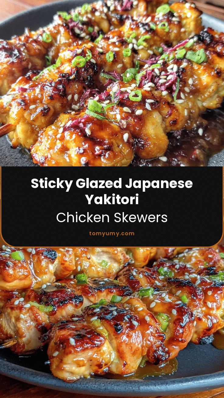 Japanese Yakitori Chicken Skewers recipe