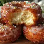 light baked lemon glazed donuts - featured image