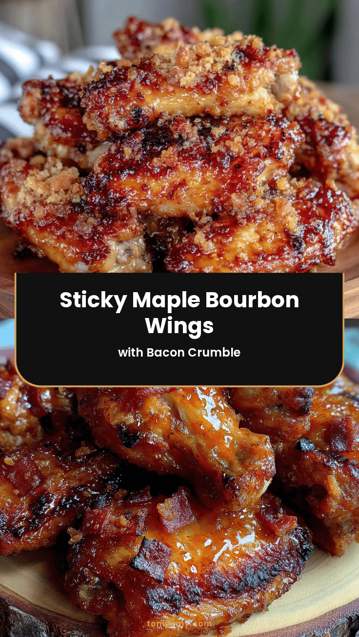 maple bourbon glazed wings recipe