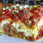 meat lasagna recipe - featured image
