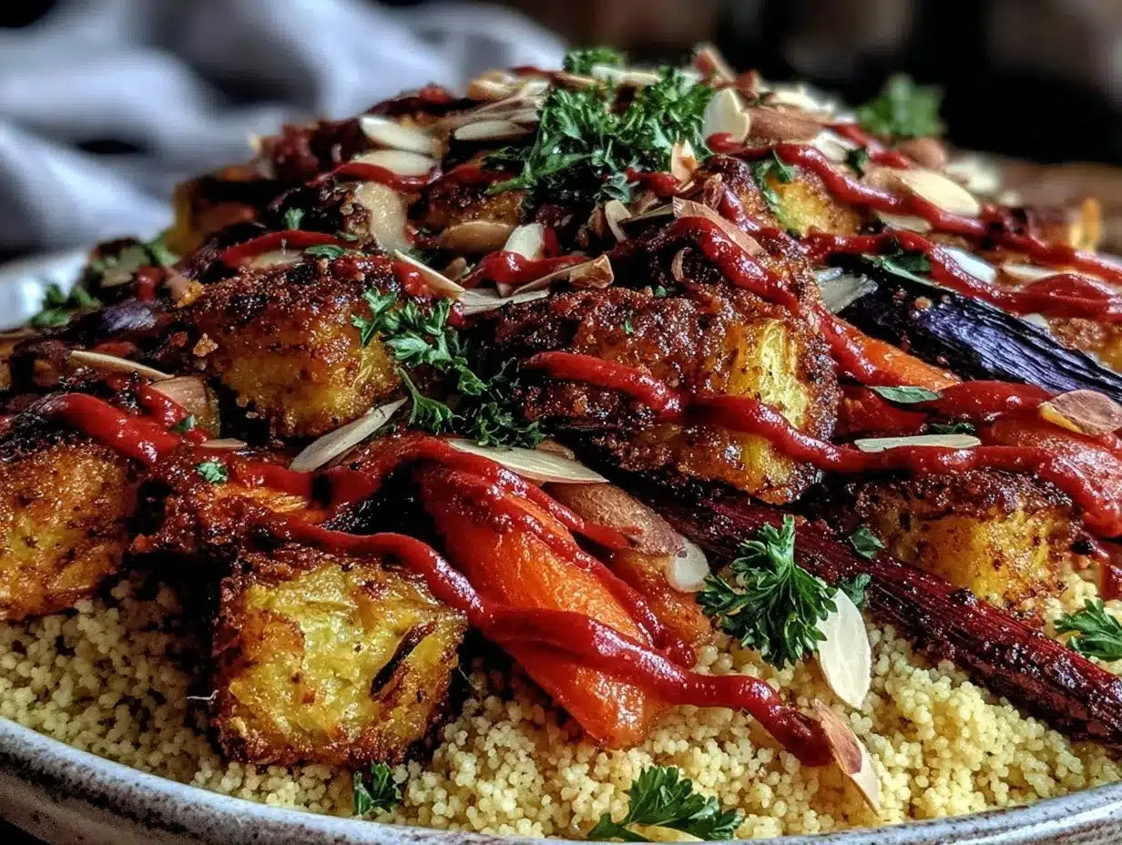 moroccan couscous recipe preparation steps