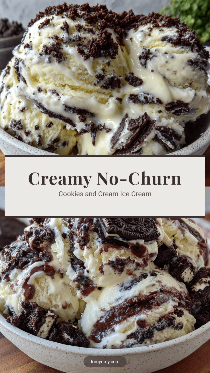 no-churn cookies and cream ice cream recipe
