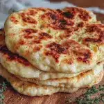 no-knead pita bread - featured image