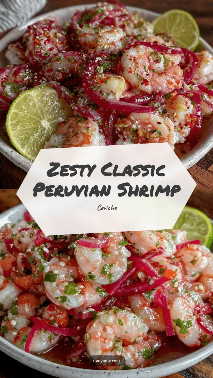 Peruvian Shrimp Ceviche recipe