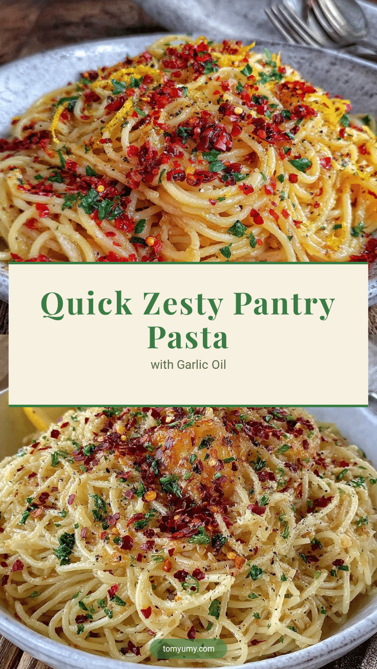 quick emergency pantry pasta recipe