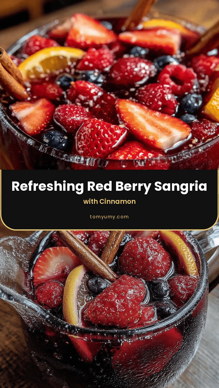 refreshing red berry sangria recipe