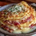 savory ham and gruyere crepes - featured image
