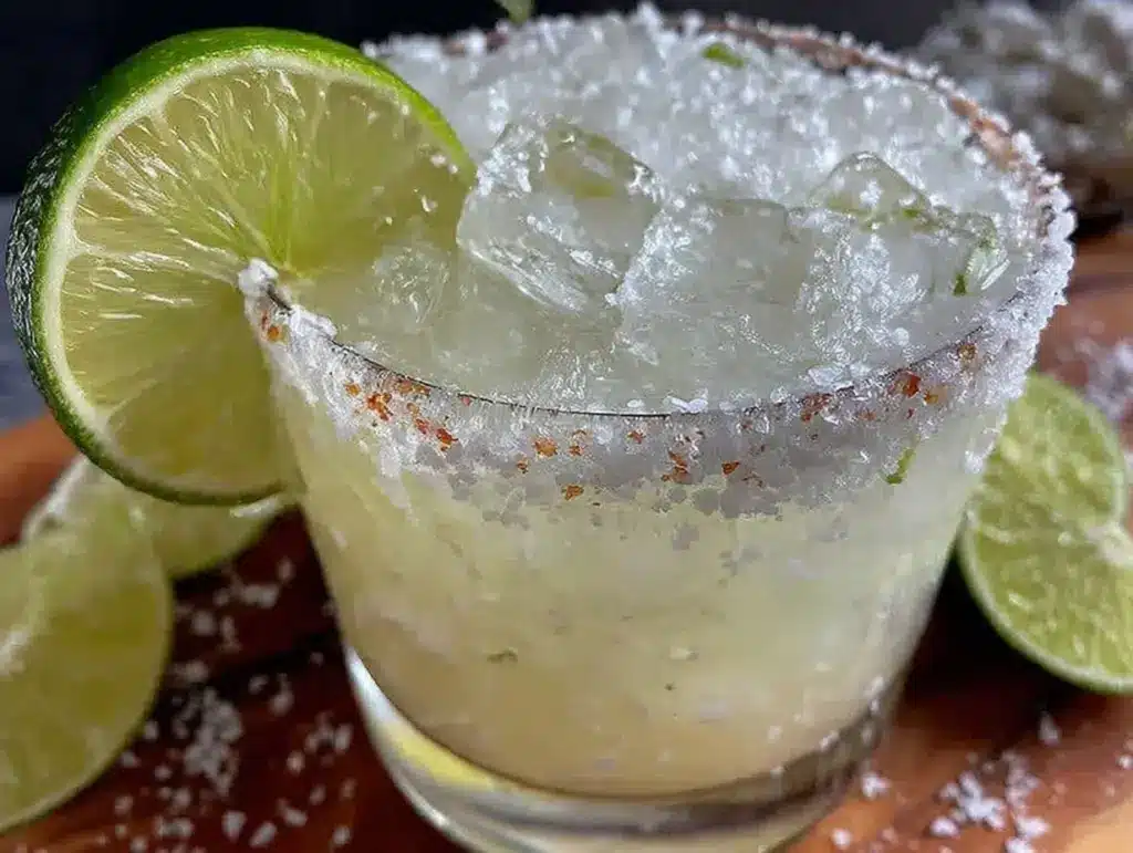 skinny margarita with agave - featured image