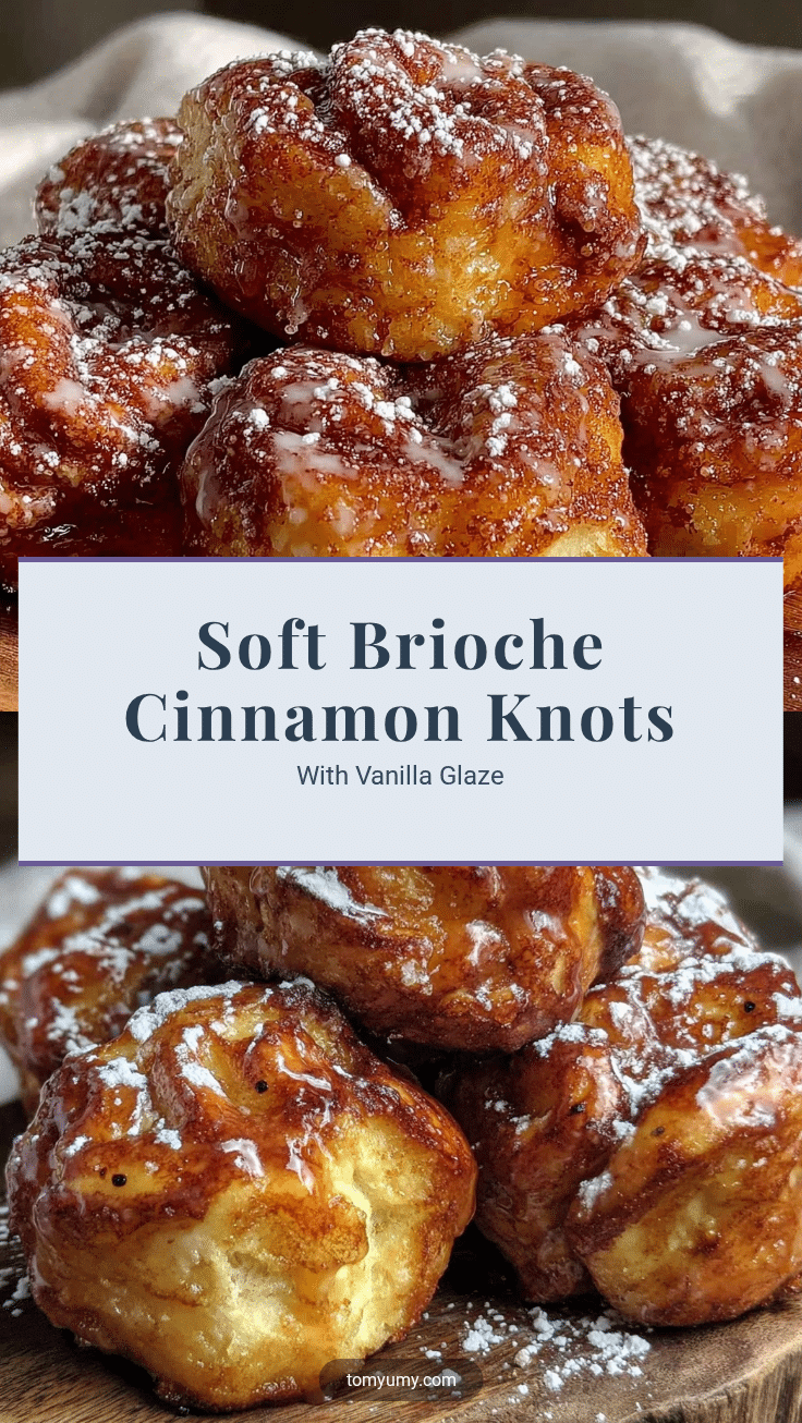tender brioche cinnamon knots recipe