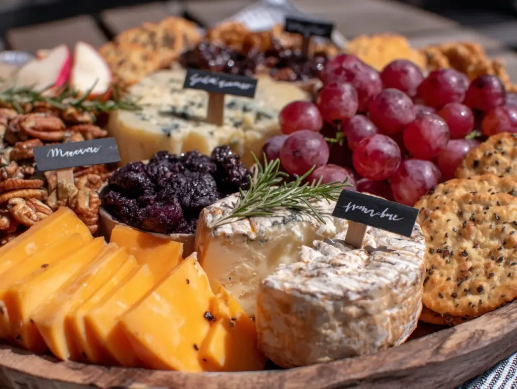 wine and cheese board - featured image