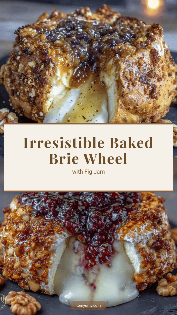 baked brie wheel recipe