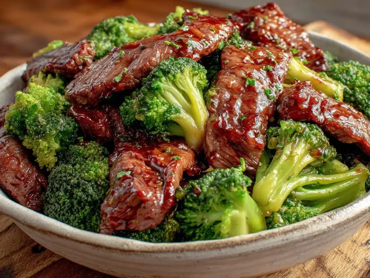 beef and broccoli recipe - featured image