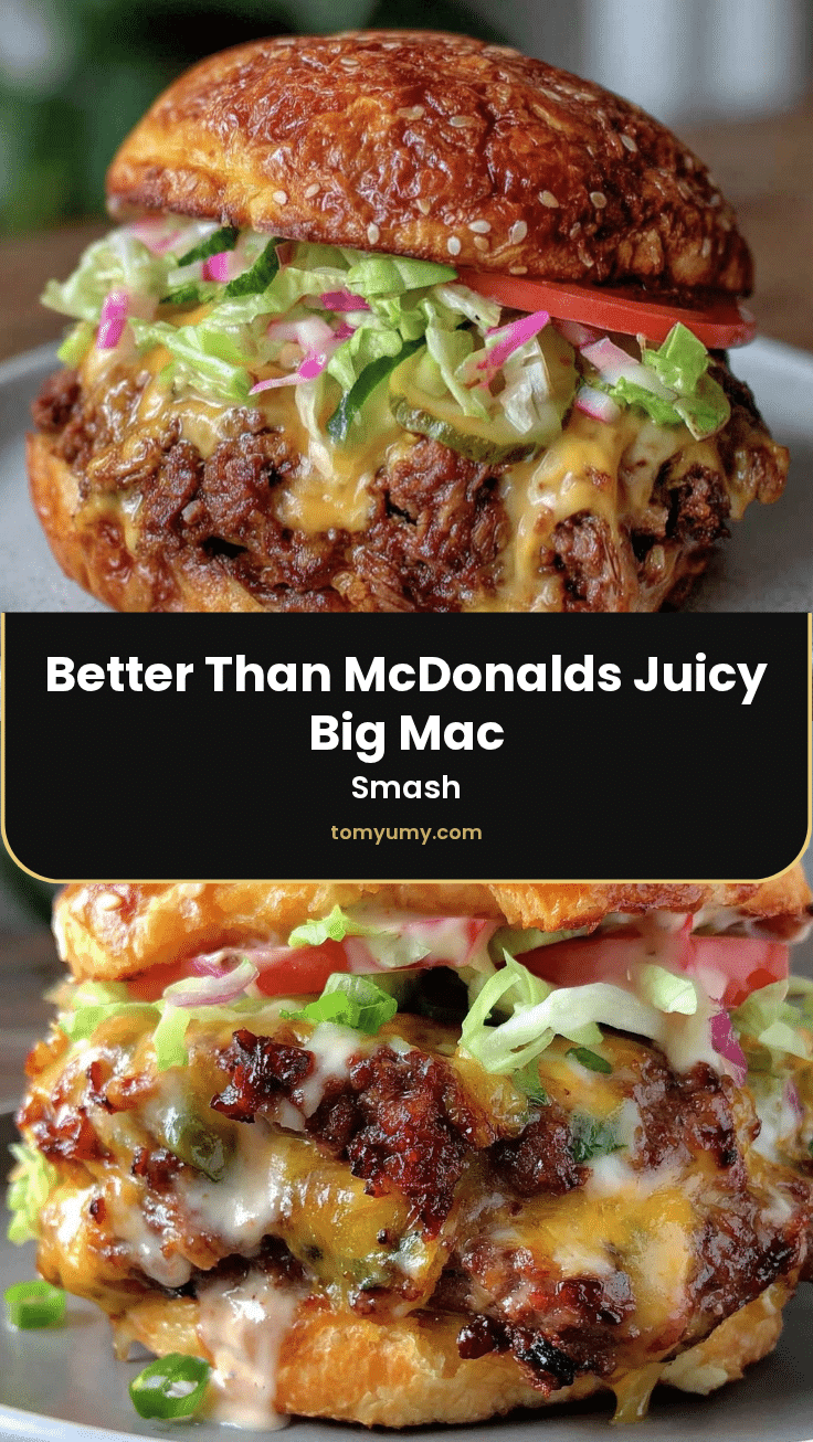 better than mcdonalds big mac smash burger recipe