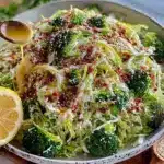 broccoli stalk slaw - featured image