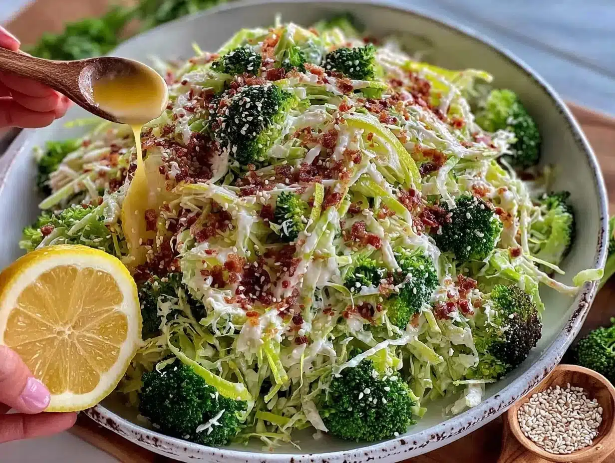 broccoli stalk slaw - featured image