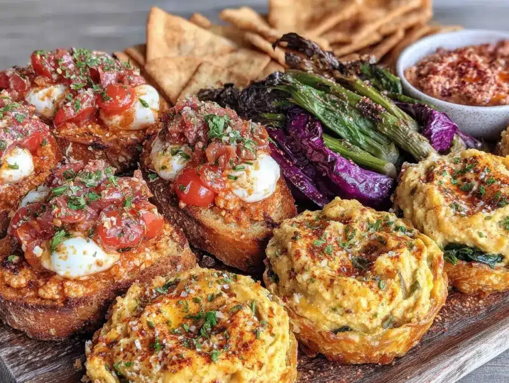 budget-friendly dinner party appetizer spread - featured image