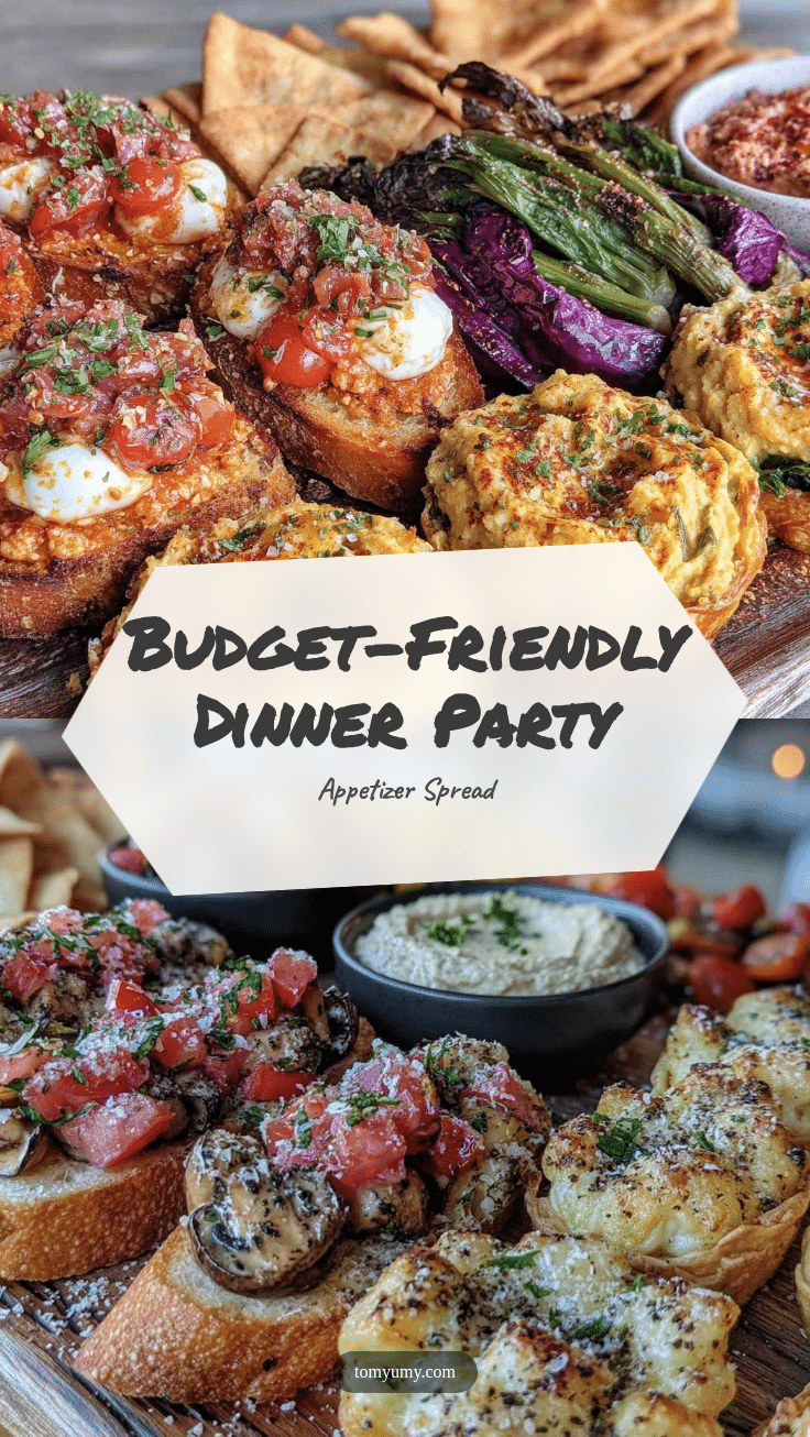 budget-friendly dinner party appetizer spread recipe