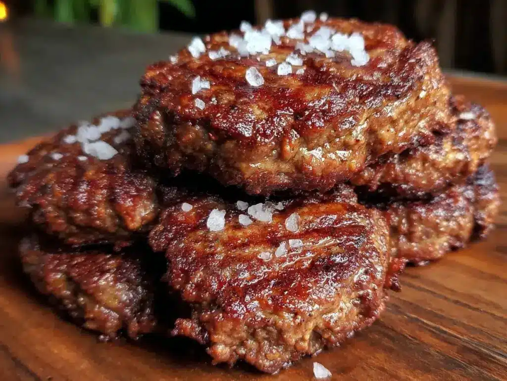 carnivore diet smash burger patties - featured image
