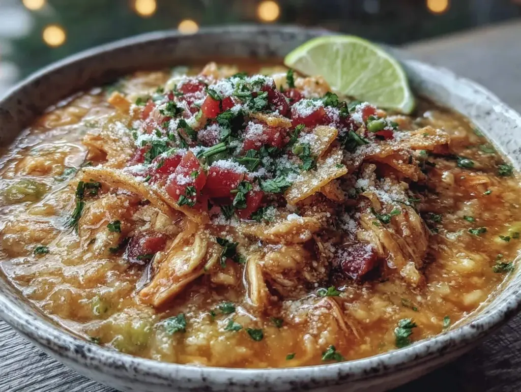 chicken tortilla soup - featured image