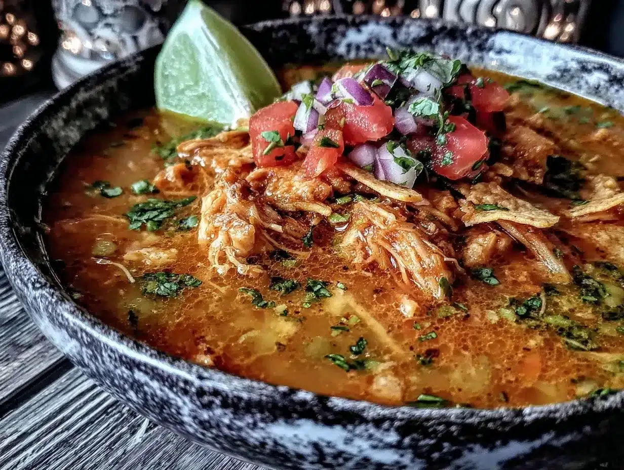 chicken tortilla soup preparation steps