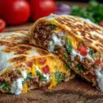 crispy better than takeout Crunchwrap Supreme with beef - featured image