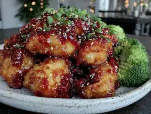 crispy general tso chicken recipe - featured image