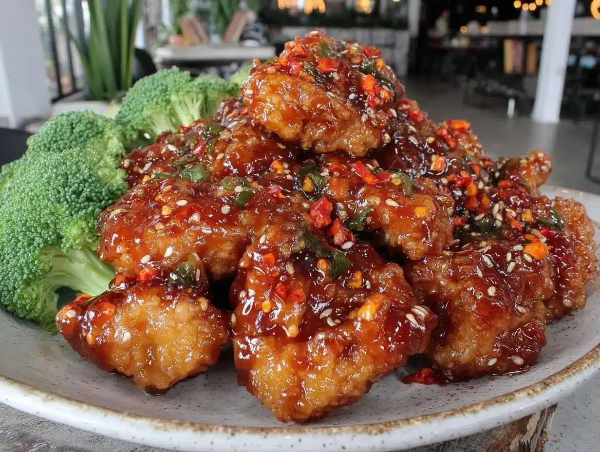 crispy general tso chicken recipe preparation steps