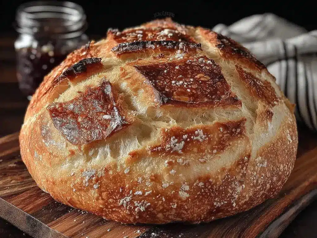 easy beginner sourdough starter - featured image