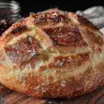easy beginner sourdough starter - featured image