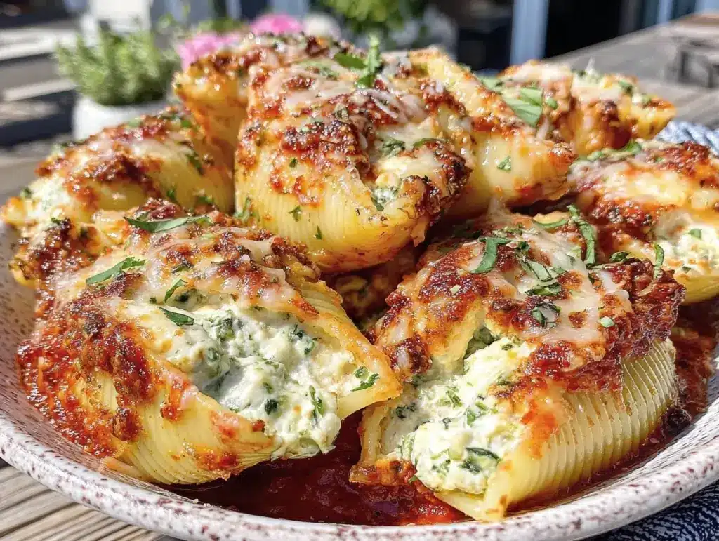 easy cheesy freezer-to-oven stuffed shells - featured image