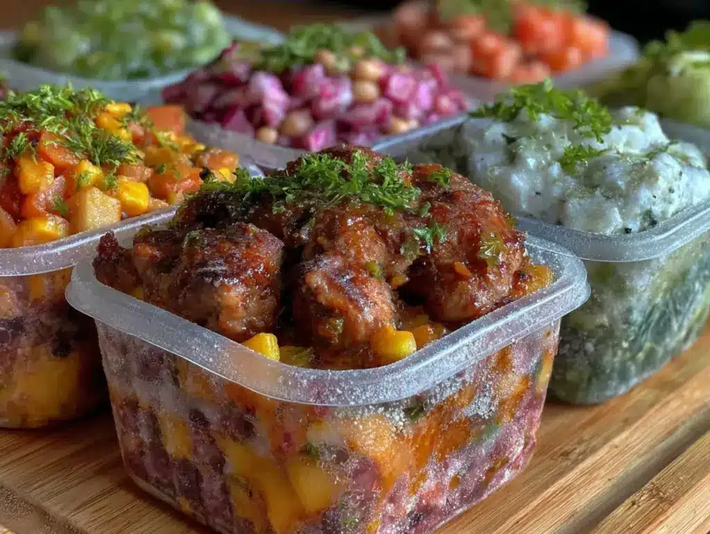 easy freezer meal prep dump bags - featured image