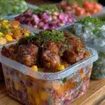 easy freezer meal prep dump bags - featured image