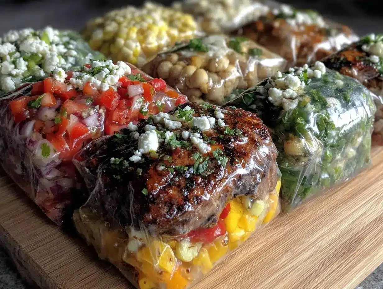 easy freezer meal prep dump bags preparation steps