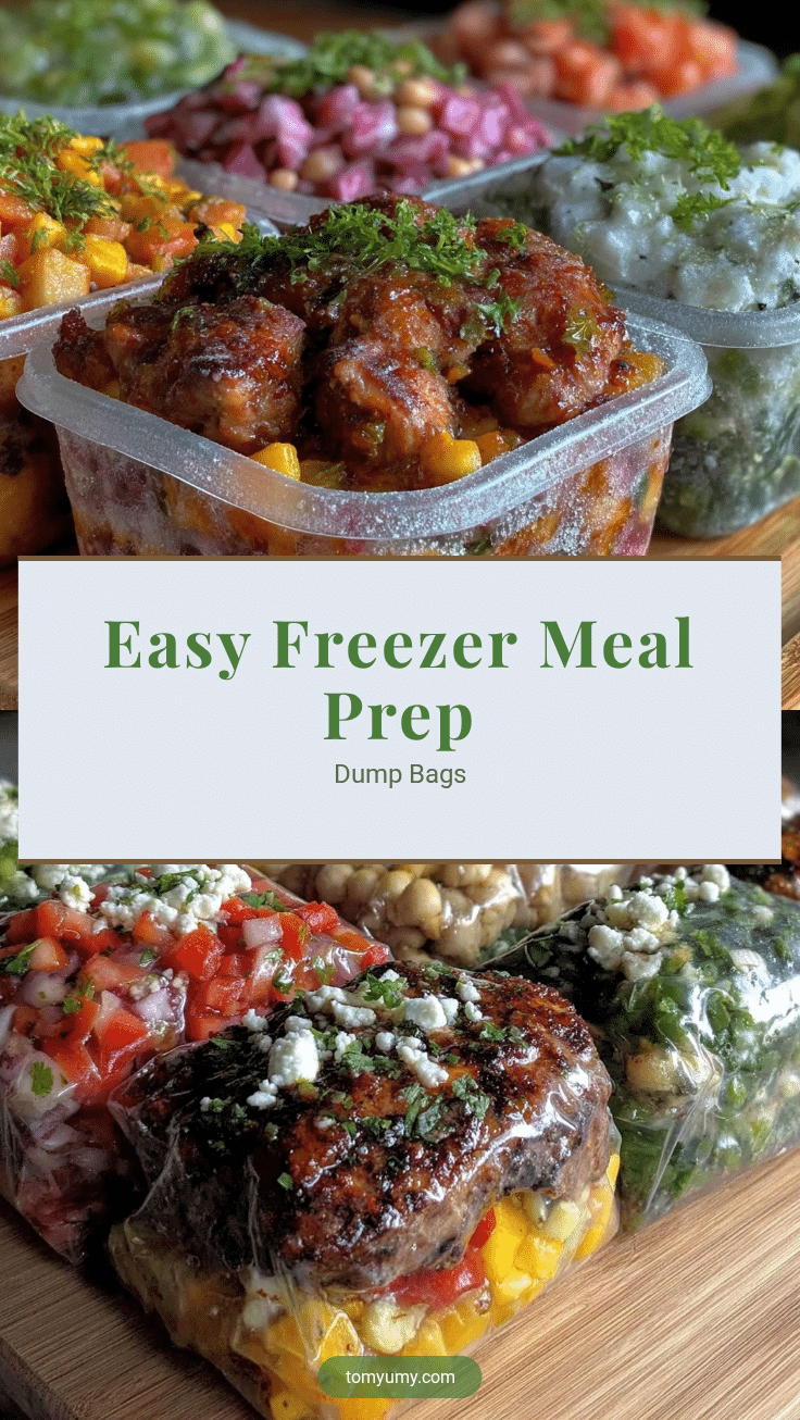 easy freezer meal prep dump bags recipe