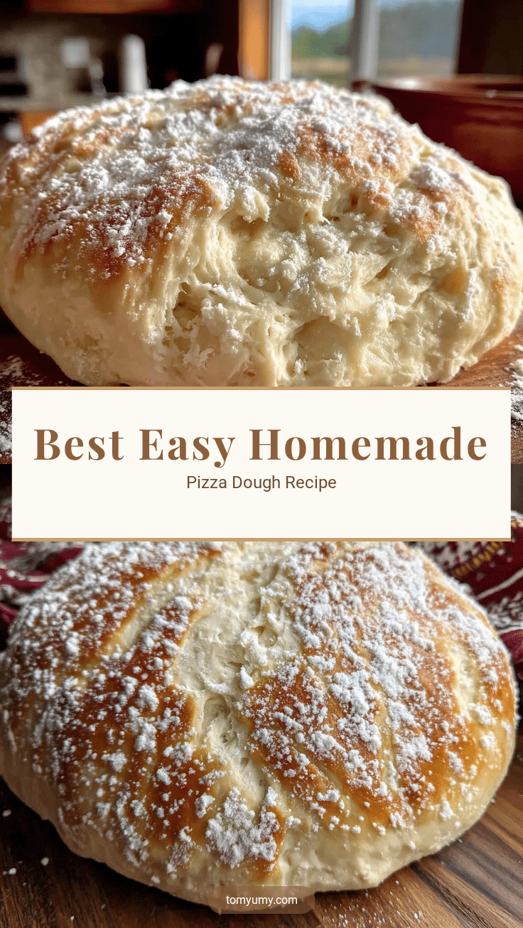 easy homemade pizza dough recipe recipe