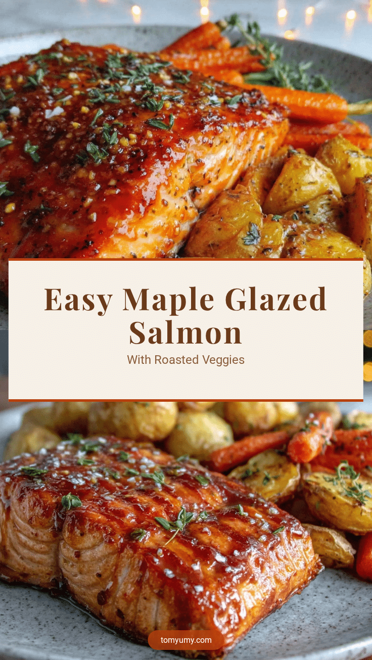 easy low FODMAP maple salmon recipe