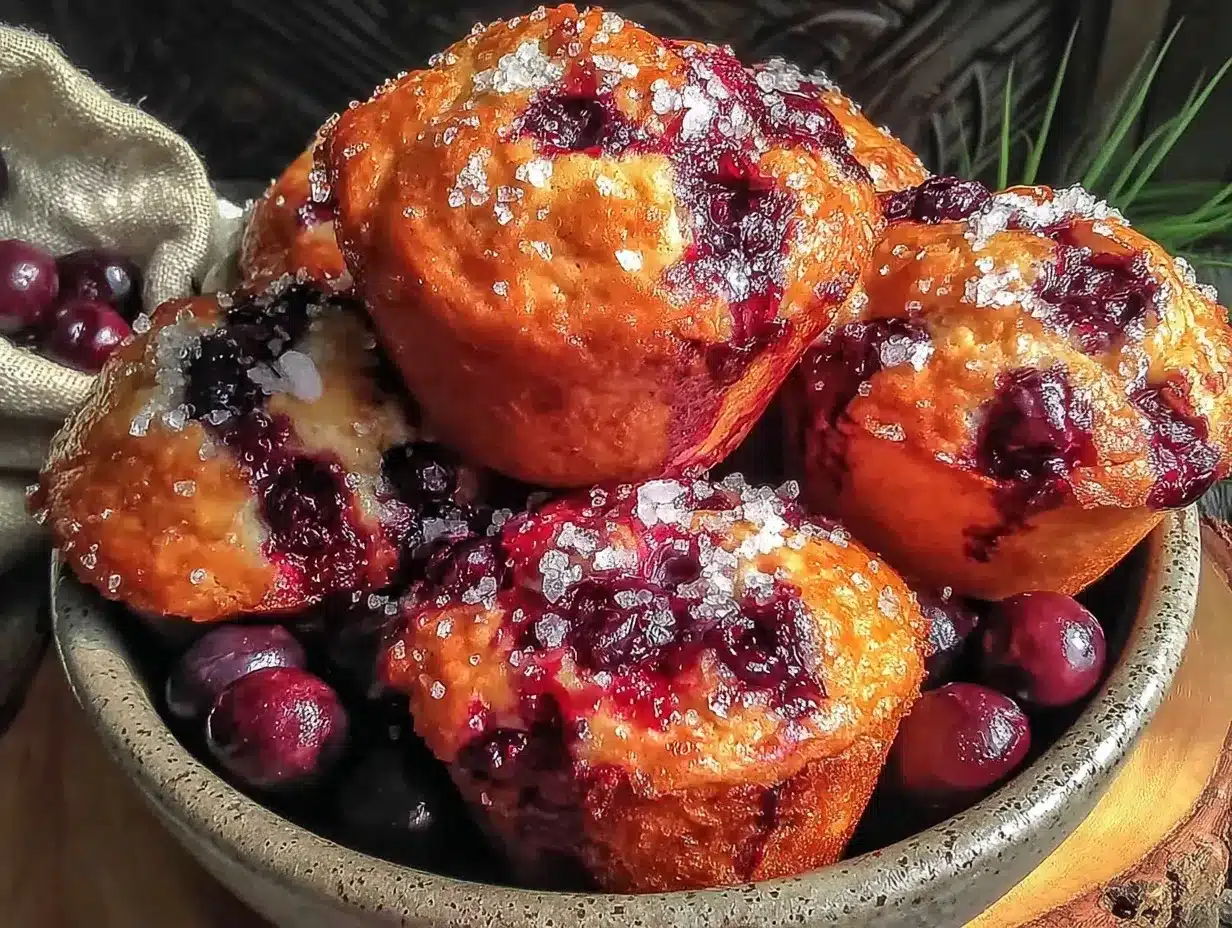 easy one-bowl blueberry muffins preparation steps