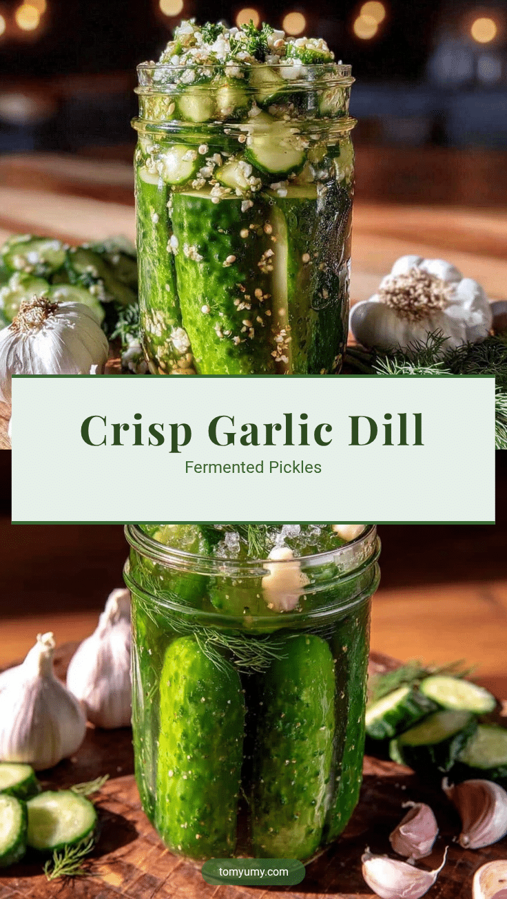 fresh fermented pickles recipe