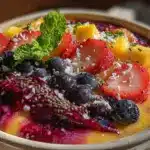 fresh sunset smoothie gradient bowl - featured image