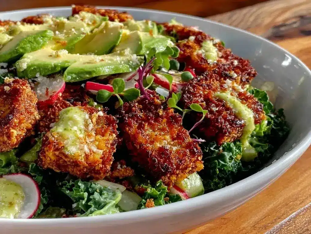 fresh that girl green goddess salad - featured image