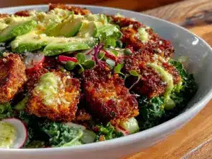 fresh that girl green goddess salad - featured image