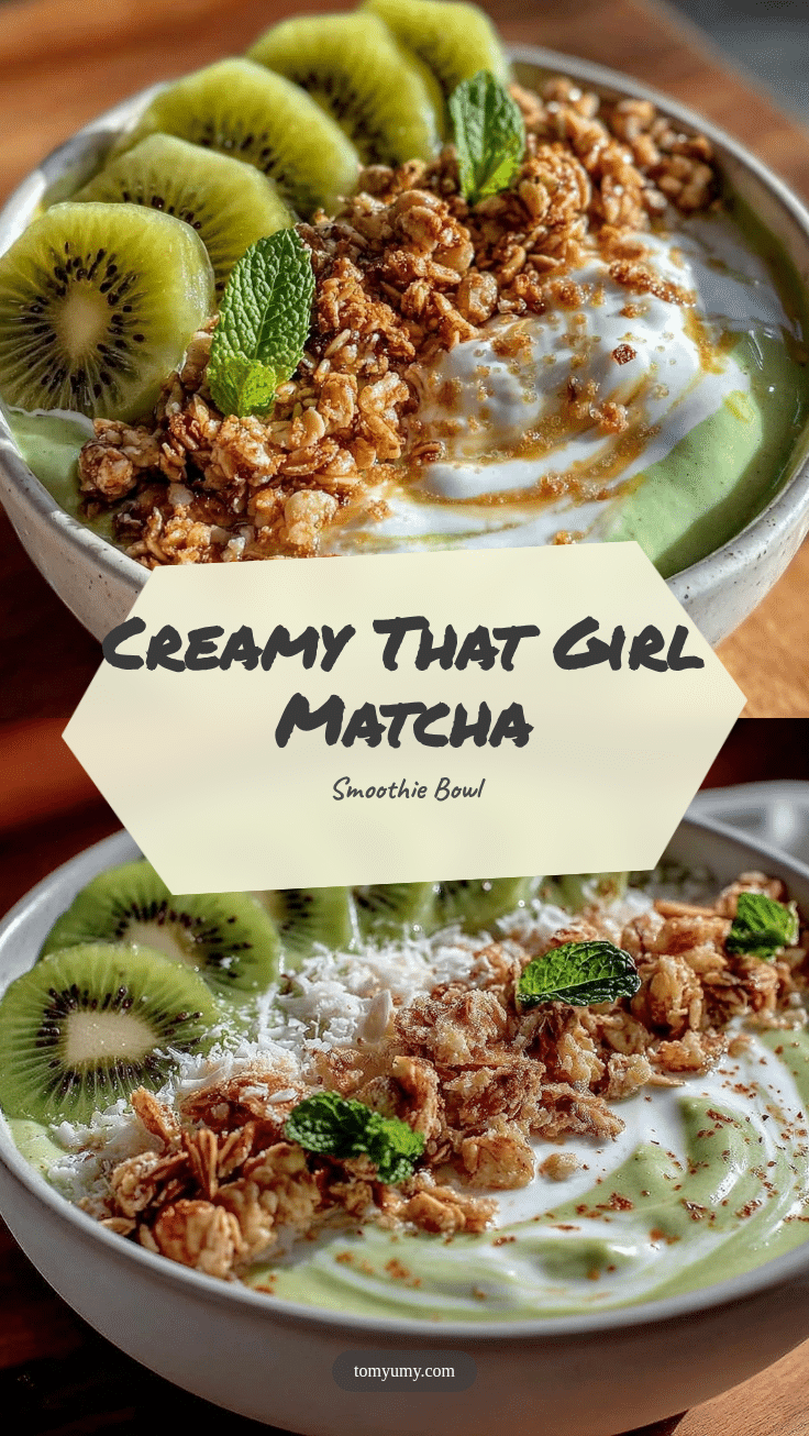 fresh that girl matcha smoothie bowl recipe