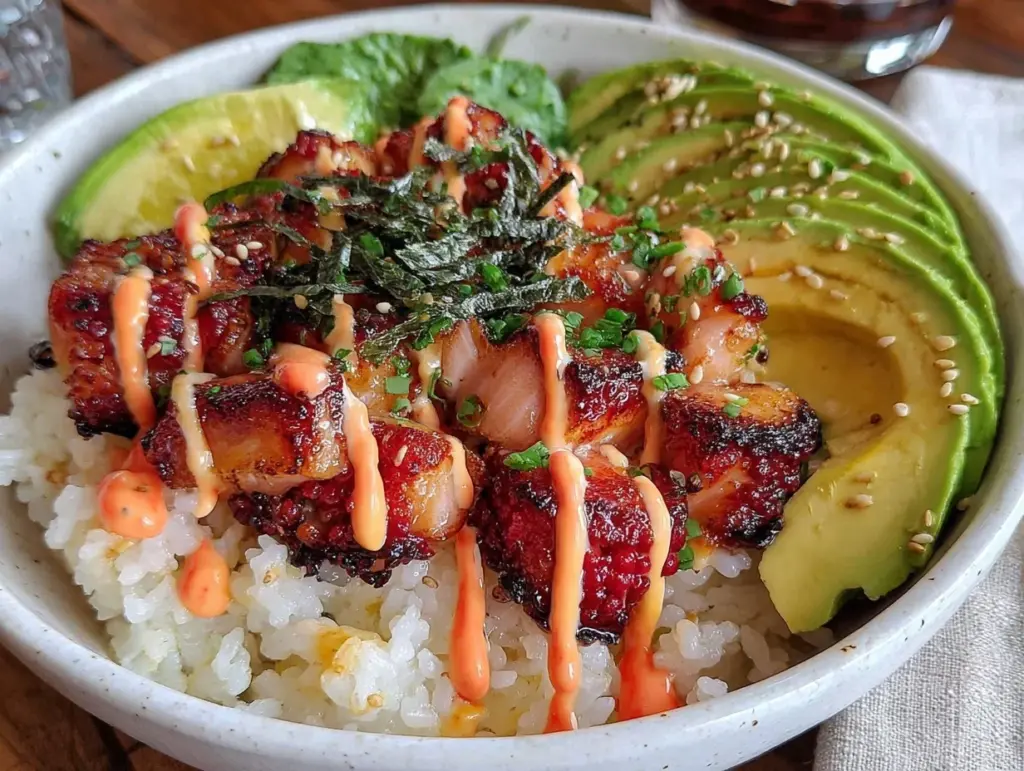 Fresh That Girl Salmon Rice Bowl - featured image