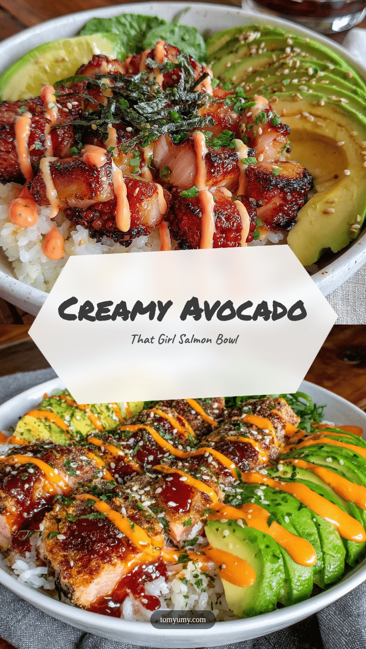 Fresh That Girl Salmon Rice Bowl recipe